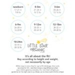 Little Star Organic Baby Boy 2 Pk Rompers, Size Newborn